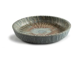 Gunnar Nylund; Shallow bowl with relief patterns