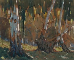 Sydney Carter; Bluegum Trees I