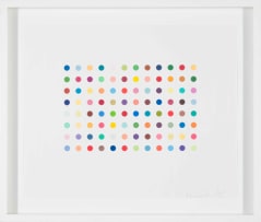 Damien Hirst; Bromphenol Blue