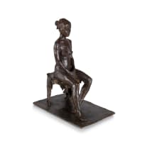 Egon Tanja; Seated Woman