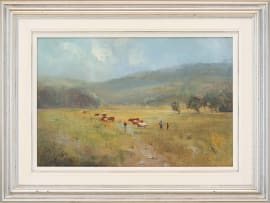 Christopher Tugwell; Landscape with Cattle