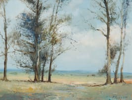 Christopher Tugwell; Landscape with Trees