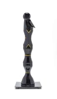 Edoardo Villa; Totem in Black and Yellow