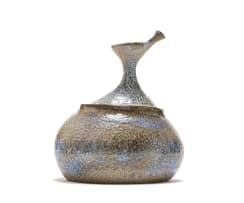 Alice Heysteck; Large lidded gourd shaped jar