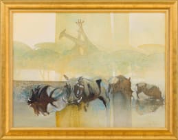 Keith Joubert; Warthogs and Giraffes