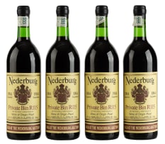 Nederburg; Auction Private Bin R115 Shiraz Cabernet; 1984; 4 (1 x 4); 750ml