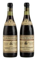 Zonnebloem; Cabernet Sauvignon; 1984; 2 (1 x 2); 750ml