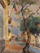 Emily Isabel Fern; Street Scene, Lourenco Marques (Maputo)