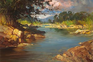 Titta Fasciotti; River Scene