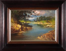 Titta Fasciotti; River Scene