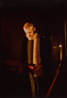 Nan Goldin; Pawel with a persimmon, NYC