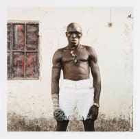 Pieter Hugo; Dambe Fighter, Kano, Nigeria, 'Gadawan Kura' - The Hyena Men Series