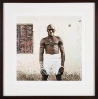 Pieter Hugo; Dambe Fighter, Kano, Nigeria, 'Gadawan Kura' - The Hyena Men Series