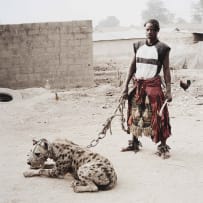 Pieter Hugo; Mallam Mantari Lamal with Mainasara, Abuja, Nigeria, 'Gadawan Kura'- The Hyena Men Series