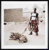 Pieter Hugo; Mallam Mantari Lamal with Mainasara, Abuja, Nigeria, 'Gadawan Kura'- The Hyena Men Series