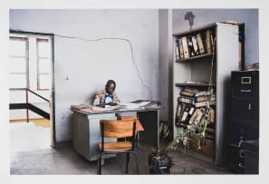 Guy Tillim; City Hall Offices, Lubumbashi, DR Congo, Avenue Patrice Lumumba Series