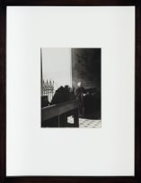 André Kertész; Trappist Cloister, Soligny sur Orne, France (two in pews)