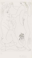 Pablo Picasso; Faune et Bacchane avec Combat de Faunes, from Series 347 (B.1557; Ba.1573 Bb1)