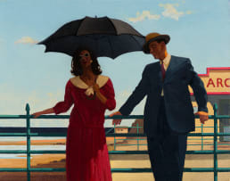 Jack Vettriano; Bad Timing (Study)