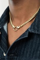 9k yellow gold necklace