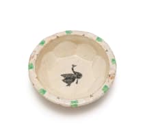 Hylton Nel; Bowl with a black swan II