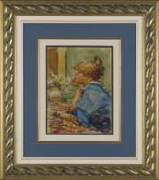 Adriaan Boshoff; Woman in a Restaurant