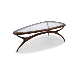 Giuseppe Scapinelli coffee table, Brazil, 1950