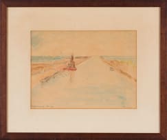 Jacob Hendrik Pierneef; Suez Kanaal (Suez Canal)