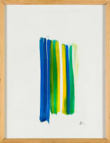 Lukas van Vuuren; Abstract in Yellow and Blue