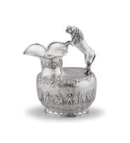 George V silver wine ewer, S Blanckensee & Son Ltd, Birmingham, 1919