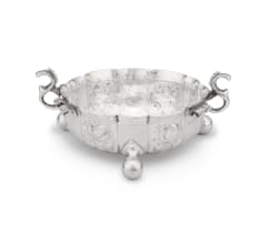 Edwardian silver bowl, Lambert & Co, London, 1910