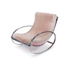 Renato Zevi 'Ellipse' rocking chair, for Selig, Italy, 1970s