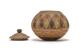 Reuben Ndwandwe; Ukhamba basket with lid