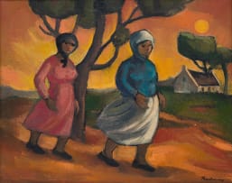 James Thackwray; Two Figures Walking