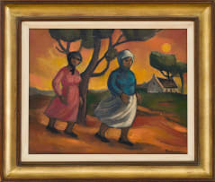 James Thackwray; Two Figures Walking