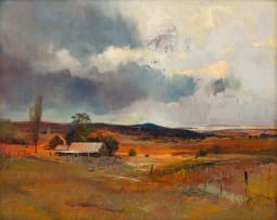 Christopher Tugwell; Landscape with Farmhouse