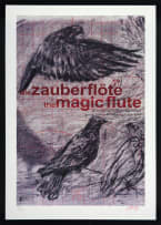 William Kentridge; The Magic Flute, Poster