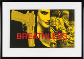 Kendell Geers; Breathless (Yellow Christ)