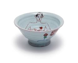 Hylton Nel; Bowl with a male nude figure