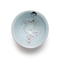 Hylton Nel; Bowl with a male nude figure