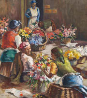 Joan Wright; Flower Sellers