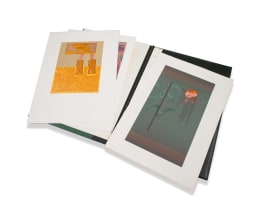 Lionel Abrams; 10 Screenprints, portfolio