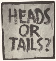 Nils Burwitz; Heads or Tales Series, portfolio cover