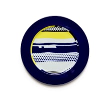 Roy Lichtenstein; Rosenthal Service Plates, six