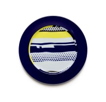 Roy Lichtenstein; Rosenthal Service Plates, six