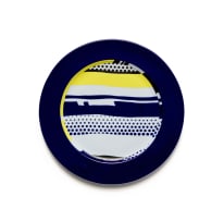 Roy Lichtenstein; Rosenthal Service Plates, six