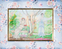 Christopher Peter; Madame Recamier and Madame De Stael in an Eastern Cape Garden. (Allenby Rd, East London)