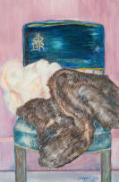 Christopher Peter; The Joy of Unwanted Furs On Elizabeth II Coronation Chair 1953