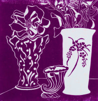 Christopher Peter; Two Vases and a Cornucopia