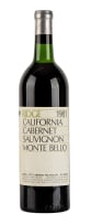 Ridge Vineyards; Monte Bello; 1981; 1 (1 x 1); 750ml